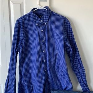 Mens ralph lauren dress shirt size L